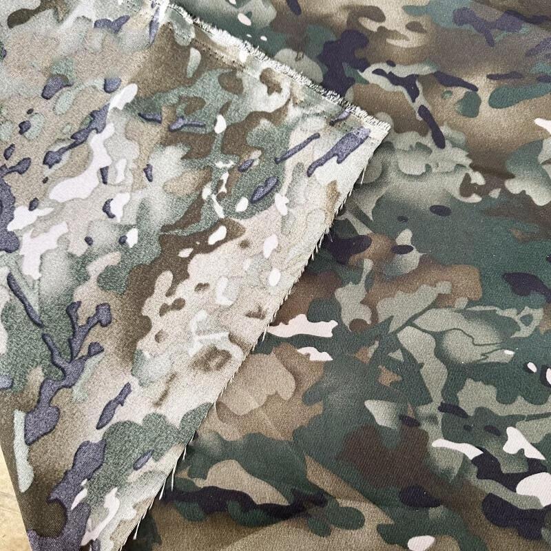 Утолщенная камуфляжная брезентовая ткань